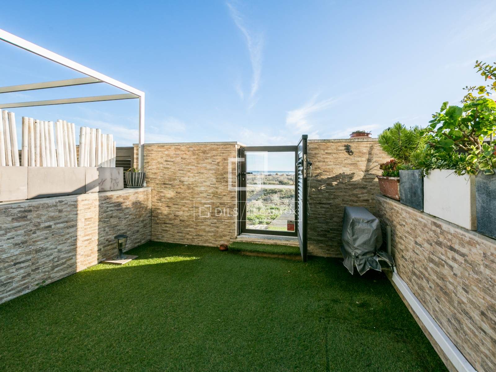 Terrace of Flat for sale in Castelldefels  with Air Conditioner, Heating and Private garden