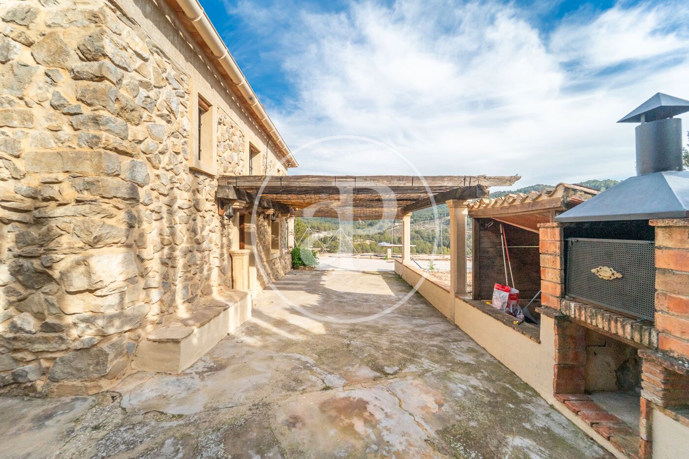 Terrace of House or chalet for sale in Torremanzanas / La Torre de les Maçanes  with Private garden, Terrace and Swimming Pool