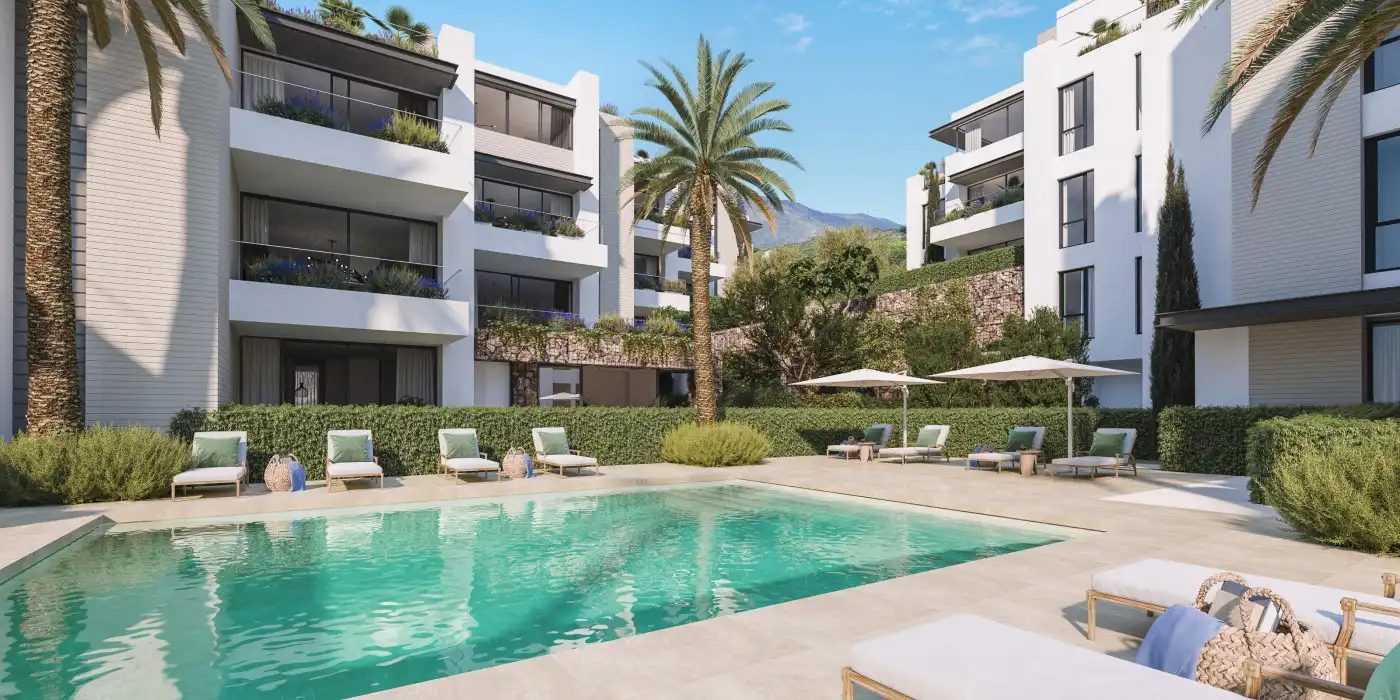Apartment with terrace for sale in Estepona Pueblo