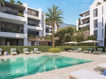 Appartement compact avec balcon à vendre à Estepona Pueblo