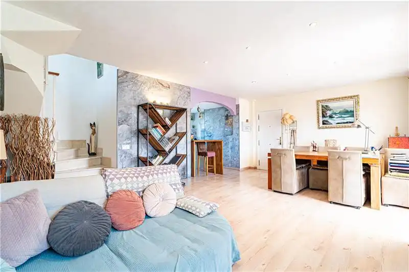 Living room of Duplexes for sale in Llucmajor  with Terrace, Balcony and Community pool