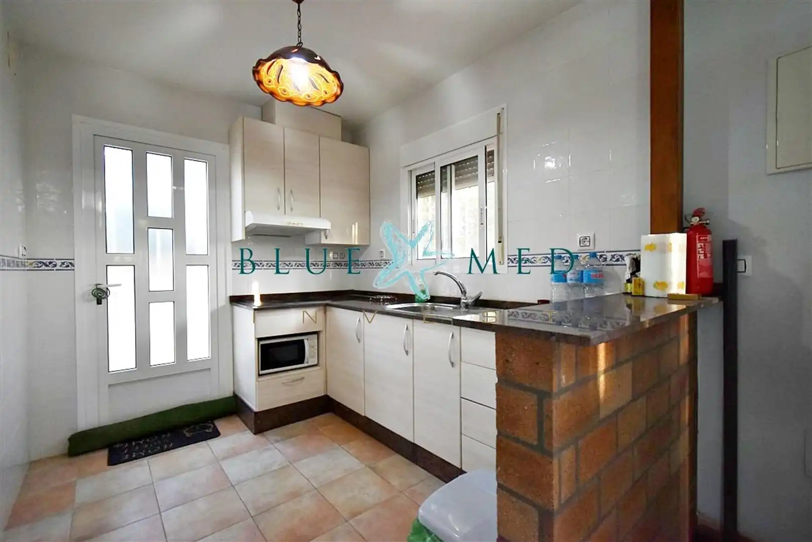 Cocina de Casa o chalet en venta en Cartagena con Aire acondicionado, Calefacción y Jardín privado