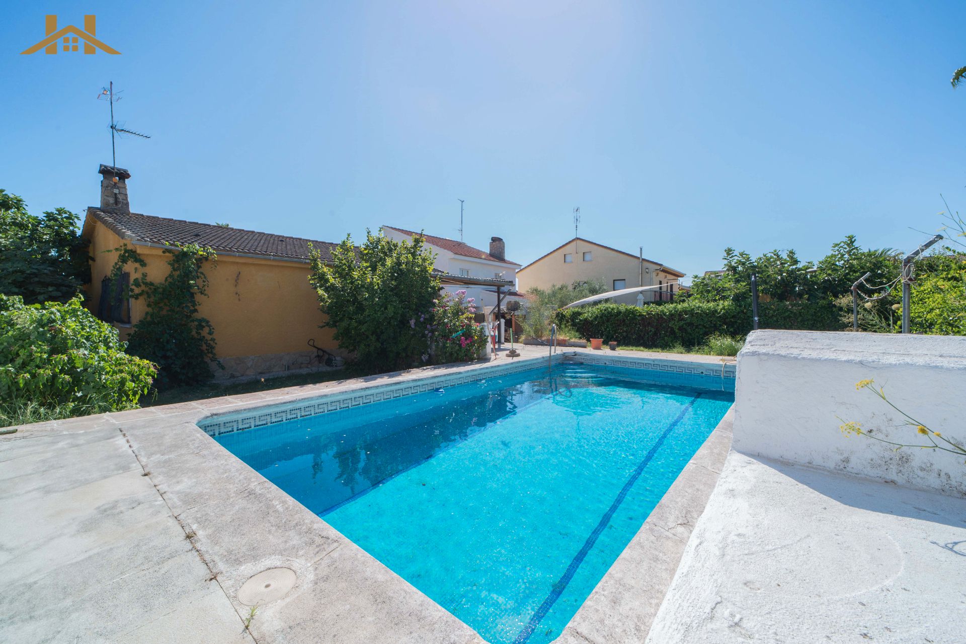 Piscina de Casa o xalet en venda en Casarrubios del Monte amb Calefacció, Jardí privat i Terrassa