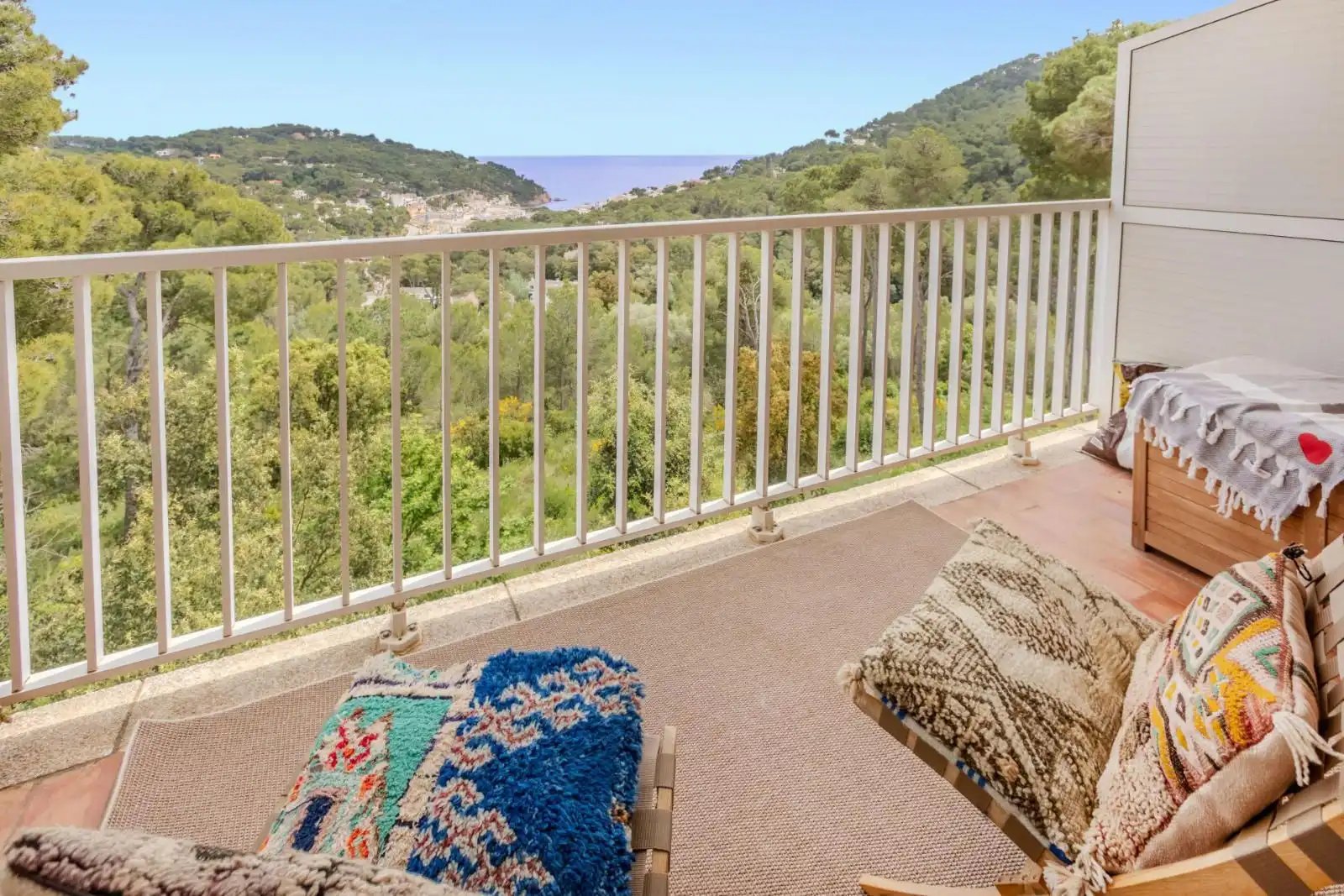 Terrasse von Wohnungen zum Verkauf in Palafrugell mit Heizung, Terrasse und Möbliert