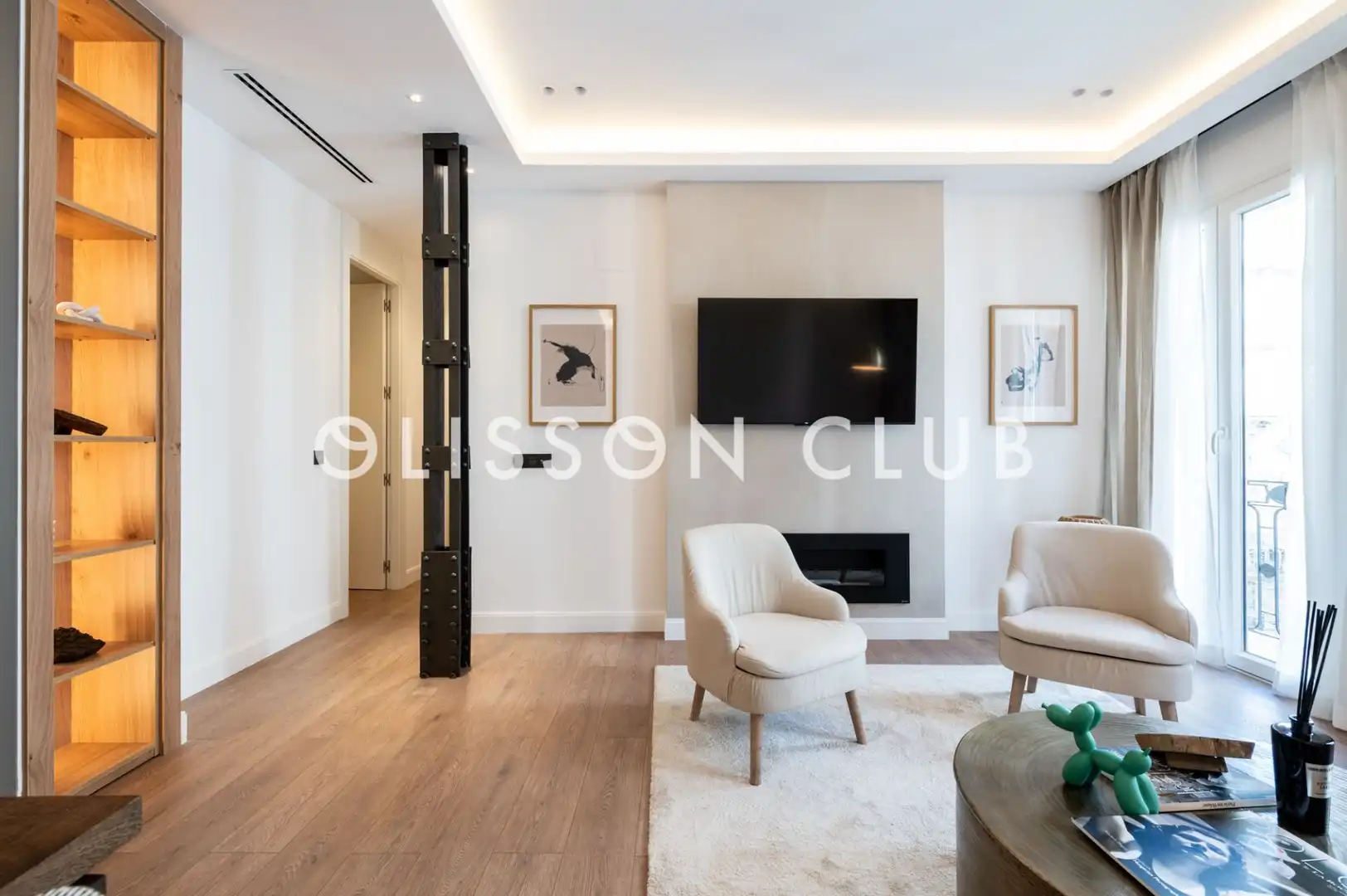 Sala de estar de Piso en venta en Madrid con Aire acondicionado, Calefacción y Amueblado