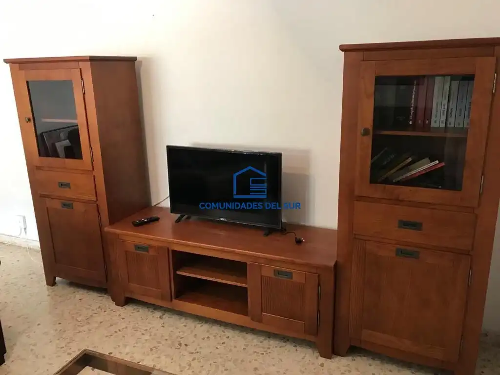 Sala d'estar de Pis de lloguer en Cádiz amb Terrassa i Moblat