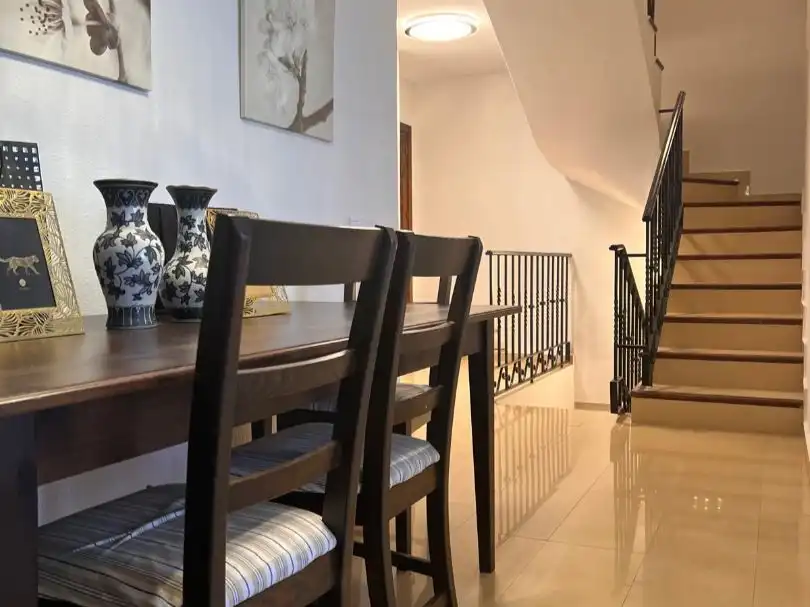 Esszimmer von Wohnung zur Miete in Manilva mit Terrasse, Möbliert und Waschmaschine