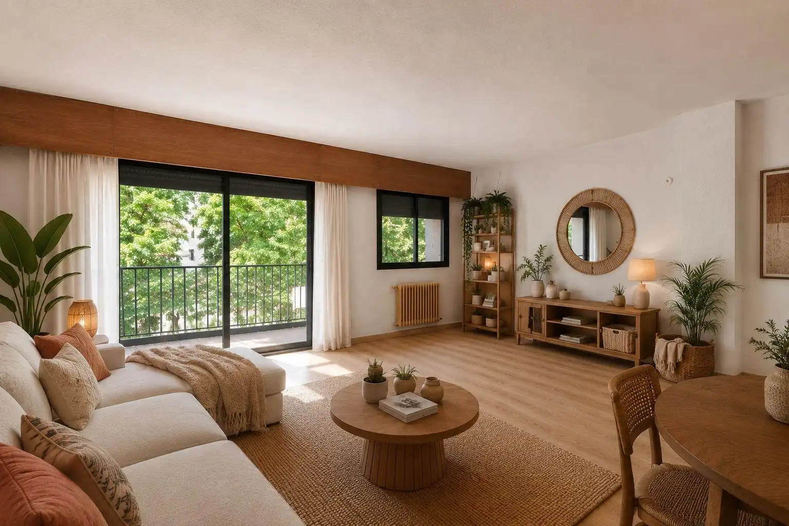 Wohnzimmer von Wohnung zum Verkauf in Granada mit Heizung, Terrasse und Balkon