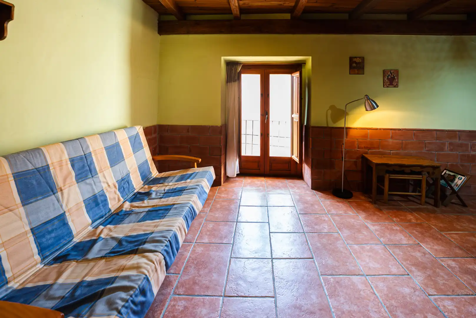 Living room of Flat for sale in Vilanova de Prades  with Heating, Furnished and Oven