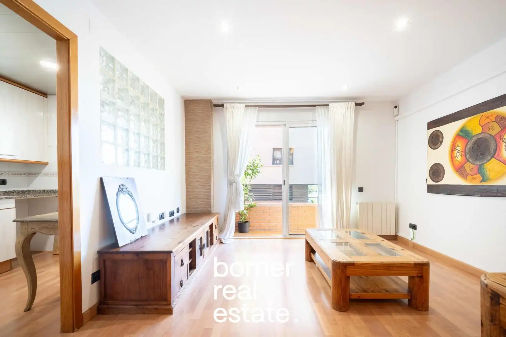 Sala de estar de Piso en venta en Rubí con Aire acondicionado, Calefacción y Parquet