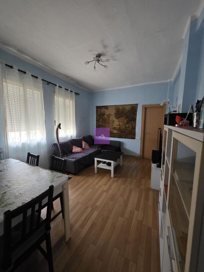 Sala d'estar de Pis en venda en  Valencia Capital amb Aire condicionat, Terrassa i Moblat