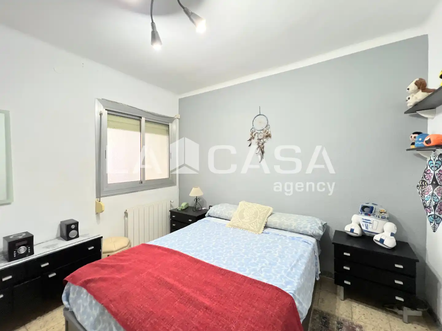 Bedroom of Flat for sale in Badalona  with Heating and Balcony