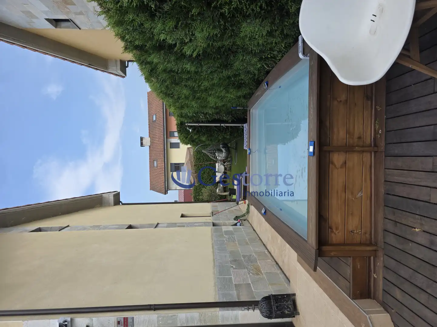 Piscina de Casa adosada en venta en Siero con Calefacción, Jardín privado y Terraza