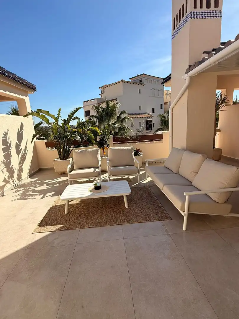 Terrassa de Apartament en venda en Orihuela amb Aire condicionat, Jardí privat i Terrassa