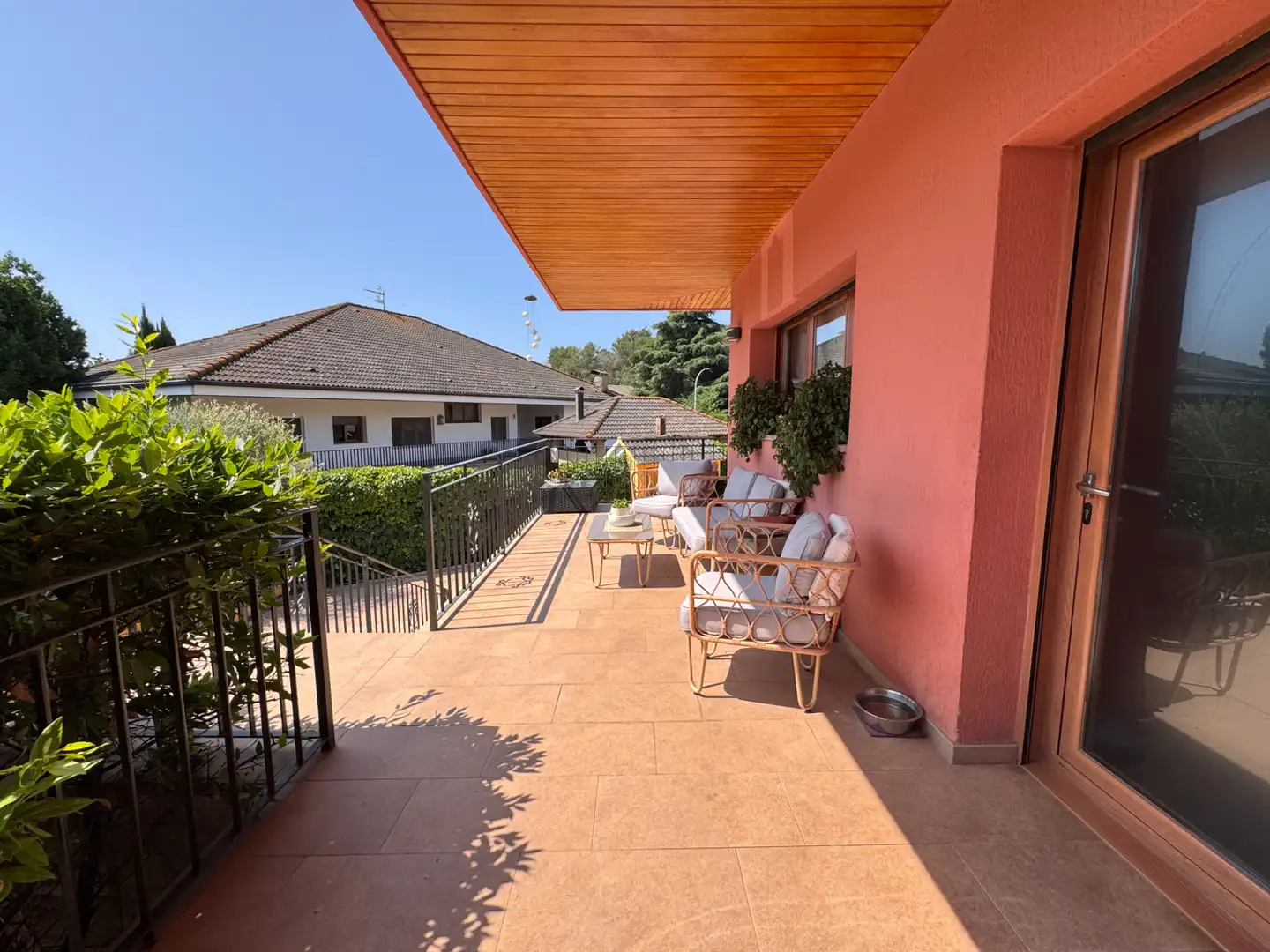 Terrassa de Casa o xalet en venda en Cardedeu amb Aire condicionat, Calefacció i Jardí privat