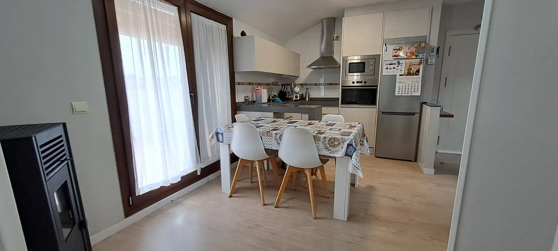 Kitchen of Attic for rent in Villacastín  with Heating, Terrace and Furnished