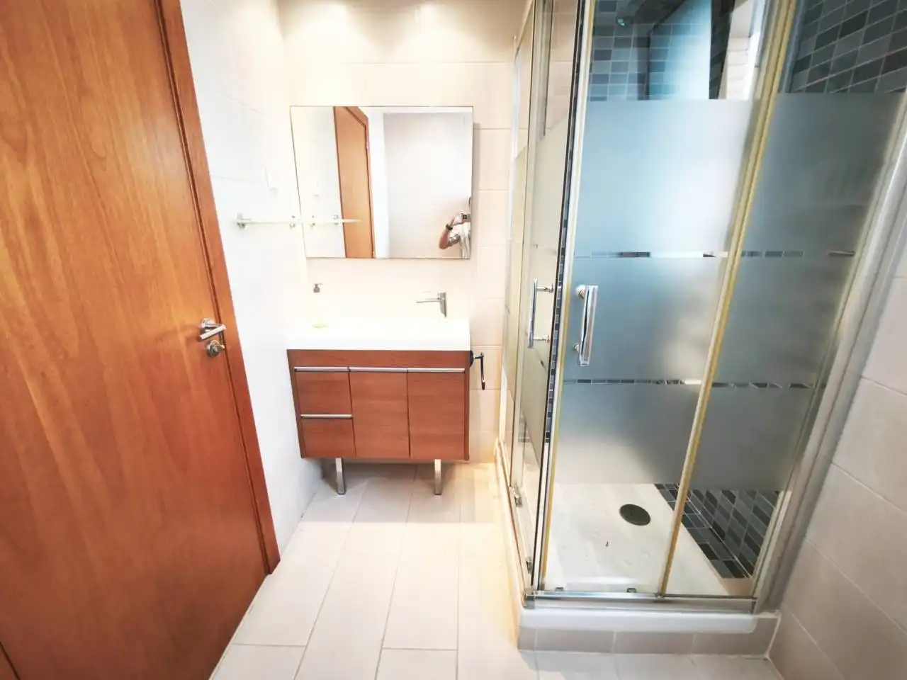 Badezimmer von Wohnung zum Verkauf in Calafell mit Klimaanlage, Heizung und Terrasse