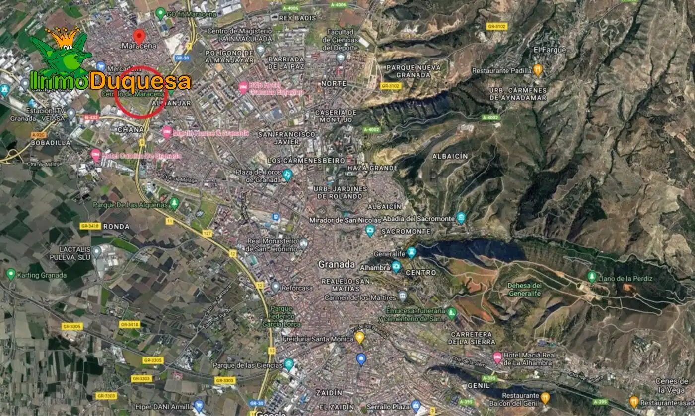 Industrial land for sale in Granada