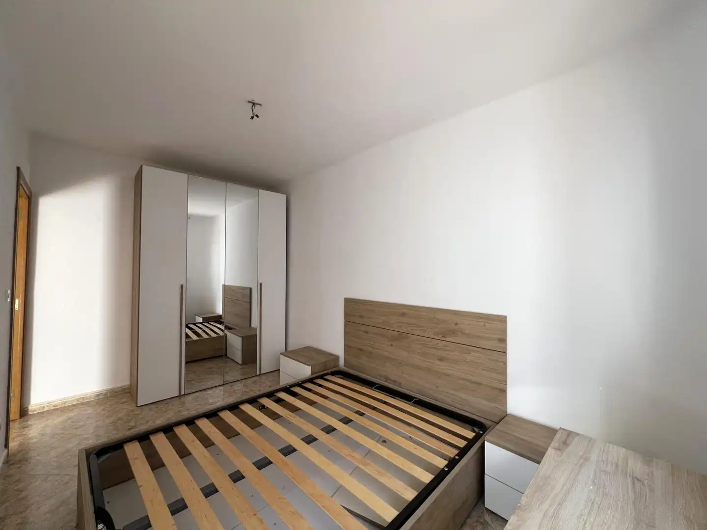 Bedroom of Flat for sale in L'Hospitalet de Llobregat  with Air Conditioner, Heating and Furnished