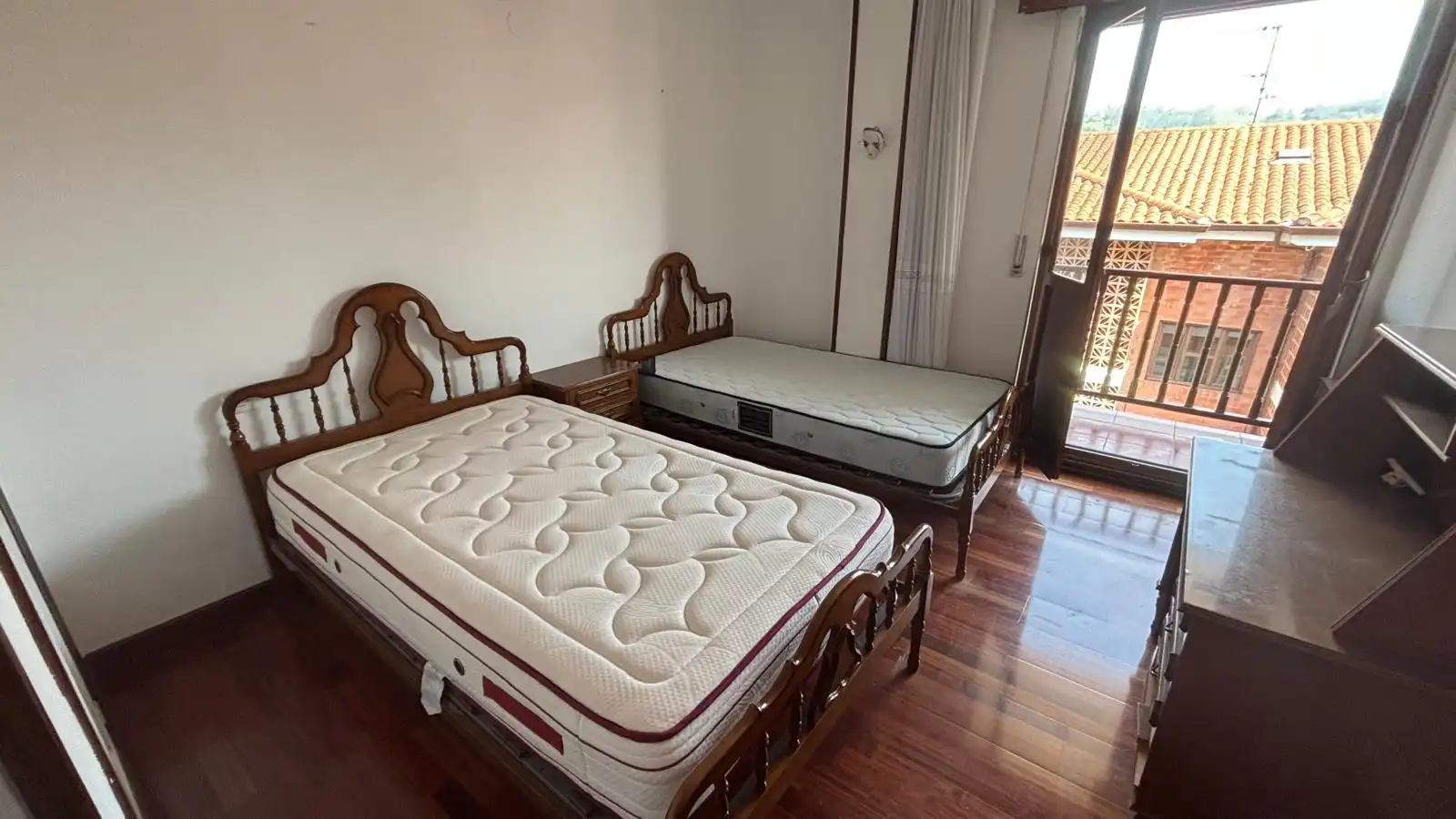 Schlafzimmer von Wohnung zum Verkauf in Rasines mit Heizung, Möbliert und Ofen