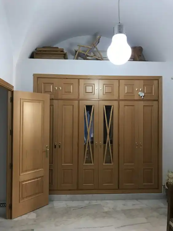Bedroom of Flat for sale in Lora del Río  with Air Conditioner, Heating and Furnished