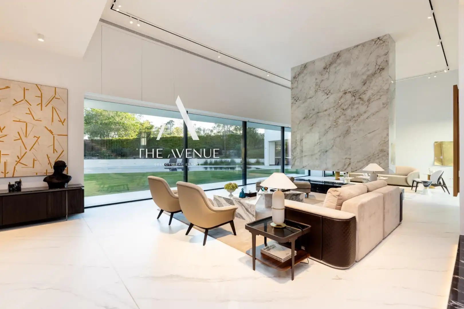 Living room of Houses for sale in Pozuelo de Alarcón  with Heating and Swimming Pool