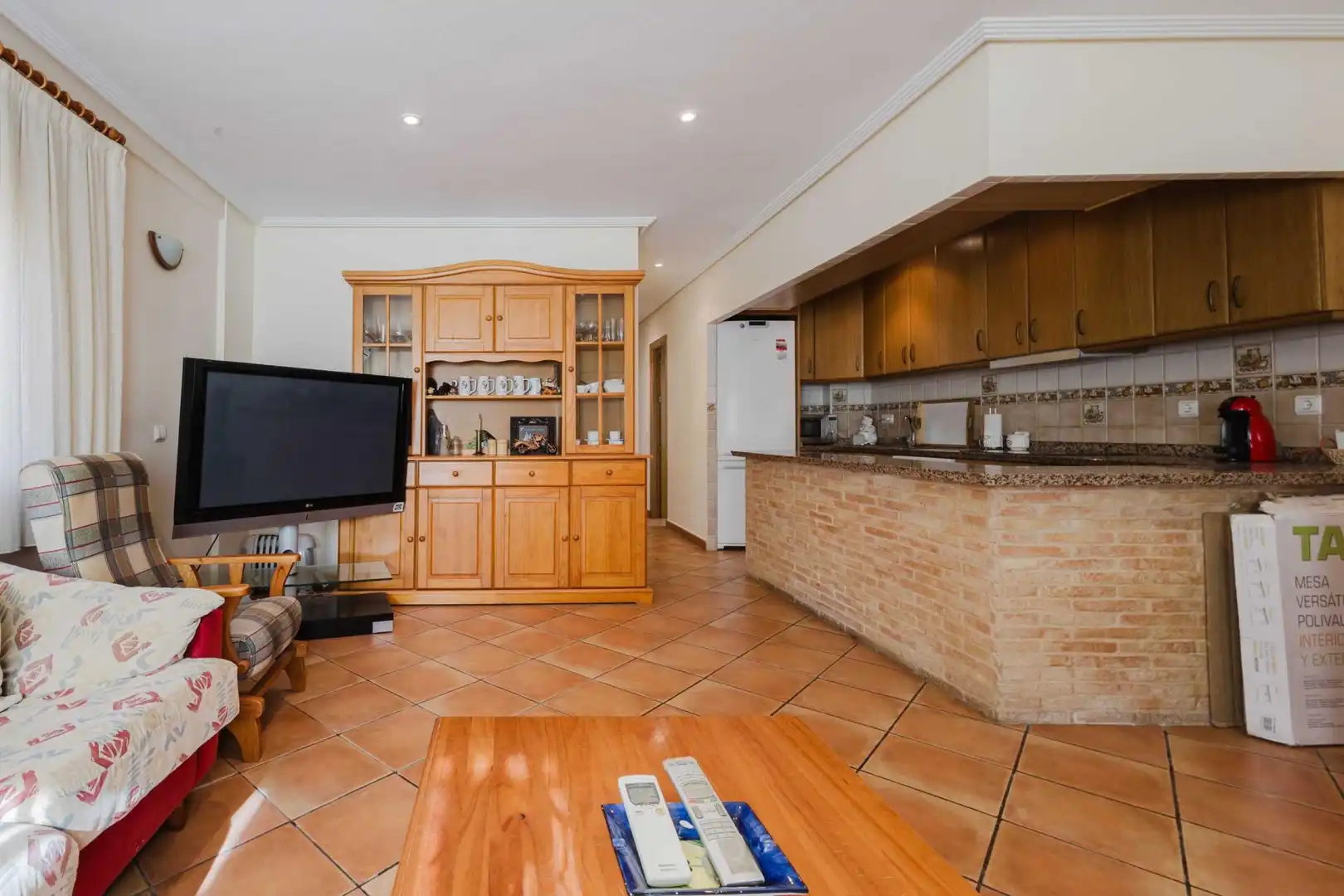 Cocina de Apartamento en venta en Torrevieja con Jardín privado