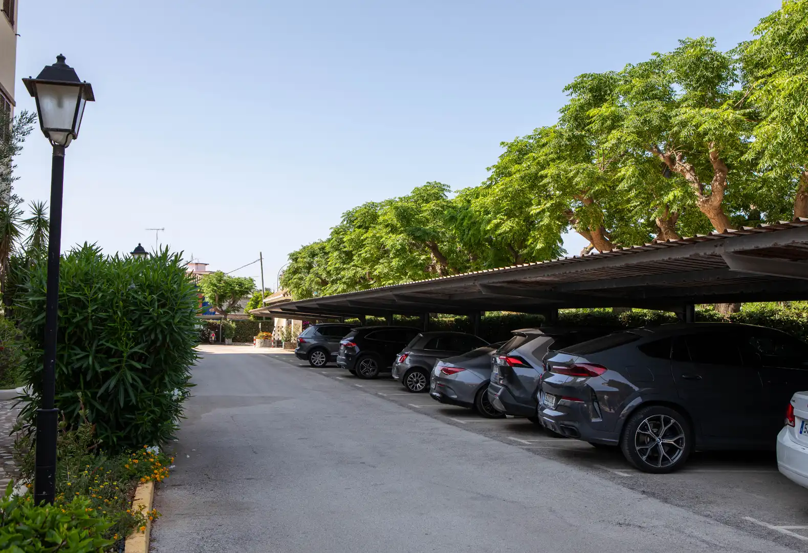 Parking of Flat for rent in Dénia  with Air Conditioner, Heating and Terrace