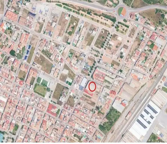 Vista exterior de Nau industrial en venda en Les Alqueries / Alquerías del Niño Perdido