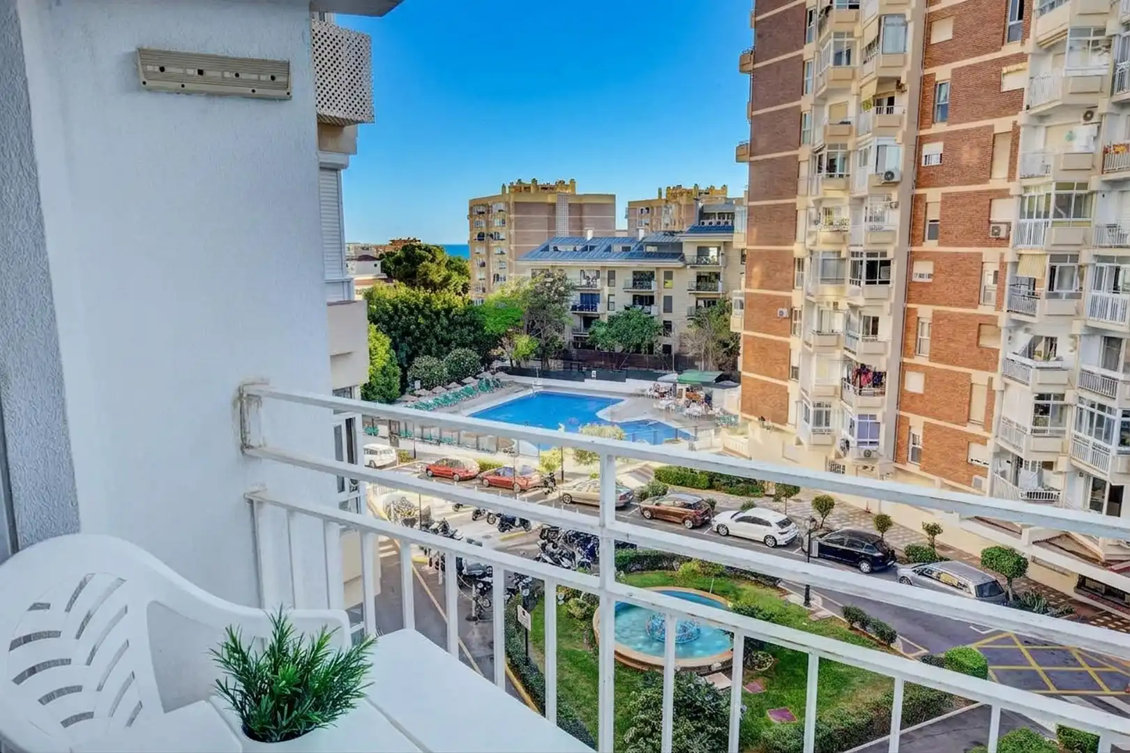 Vista exterior de Apartamento en venta en Benalmádena con Calefacción, Jardín privado y Terraza