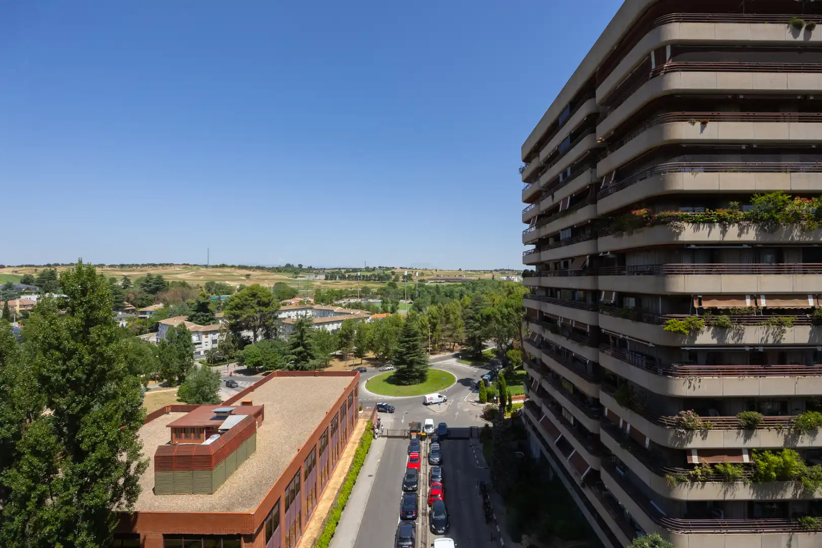 Vista exterior de Piso en venta en Madrid con Aire acondicionado, Calefacción y Jardín privado
