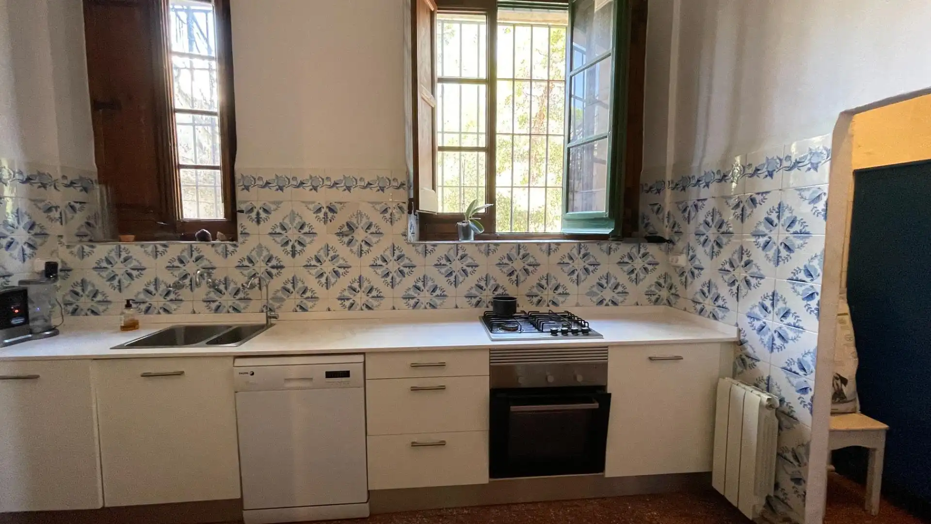 Küche von Wohnung zur Miete in Cabrils mit Heizung, Privatgarten und Balkon