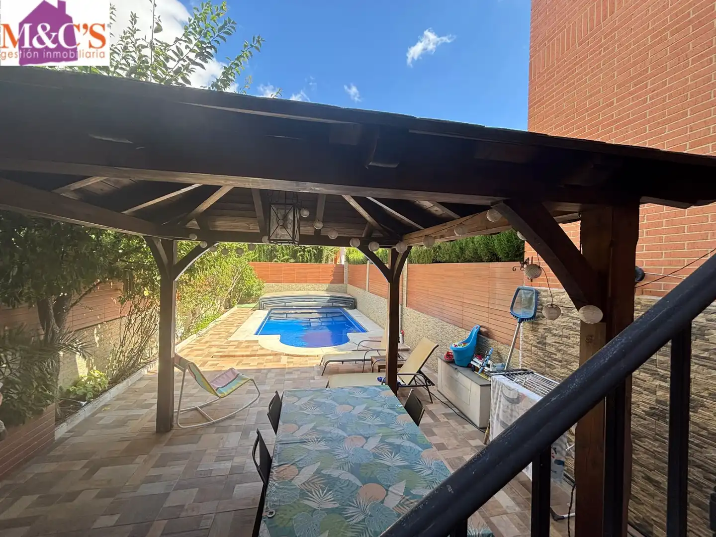Terrassa de Casa o xalet en venda en Puertollano amb Aire condicionat, Calefacció i Piscina
