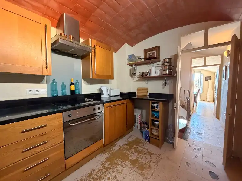 Kitchen of Country homes for sale in Saus, Camallera i Llampaies  with Terrace and Balcony