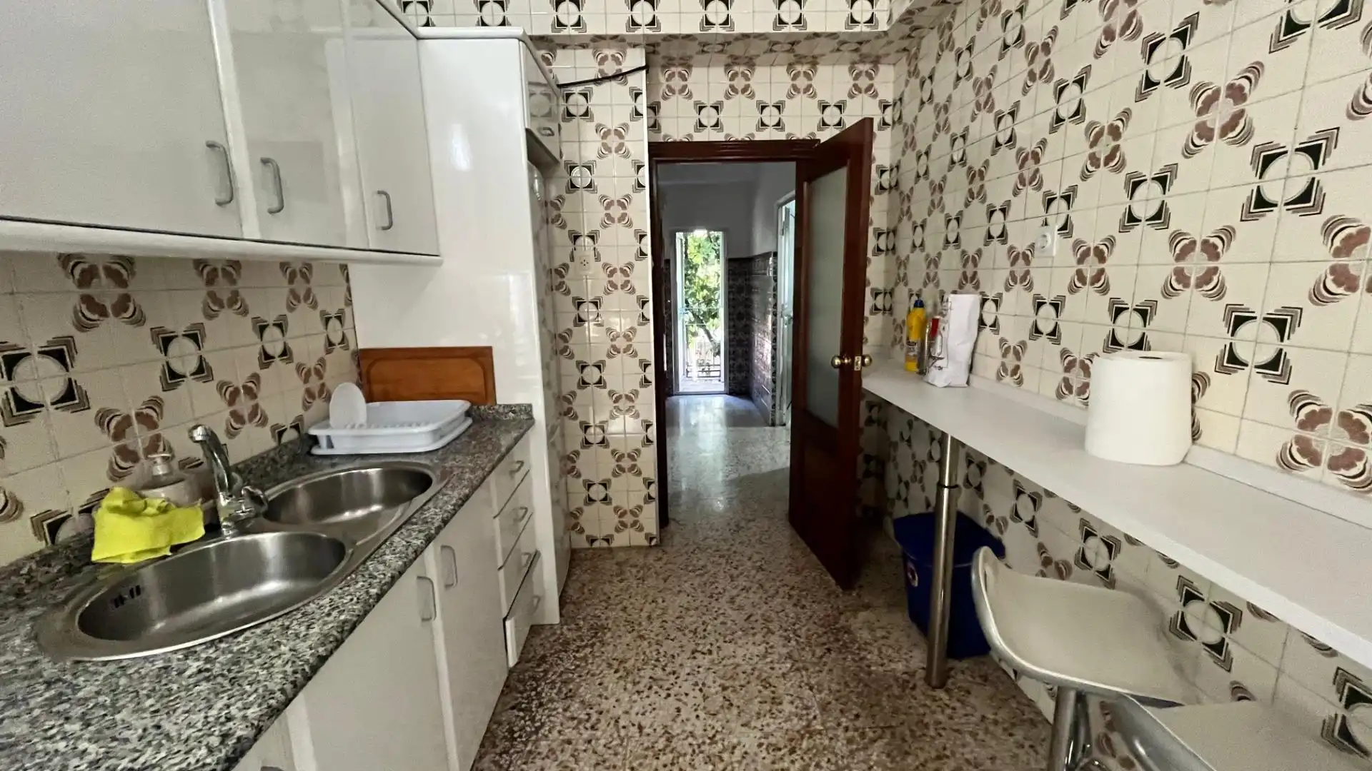 Cocina de Piso de alquiler en Sevilla con Aire acondicionado y Terraza