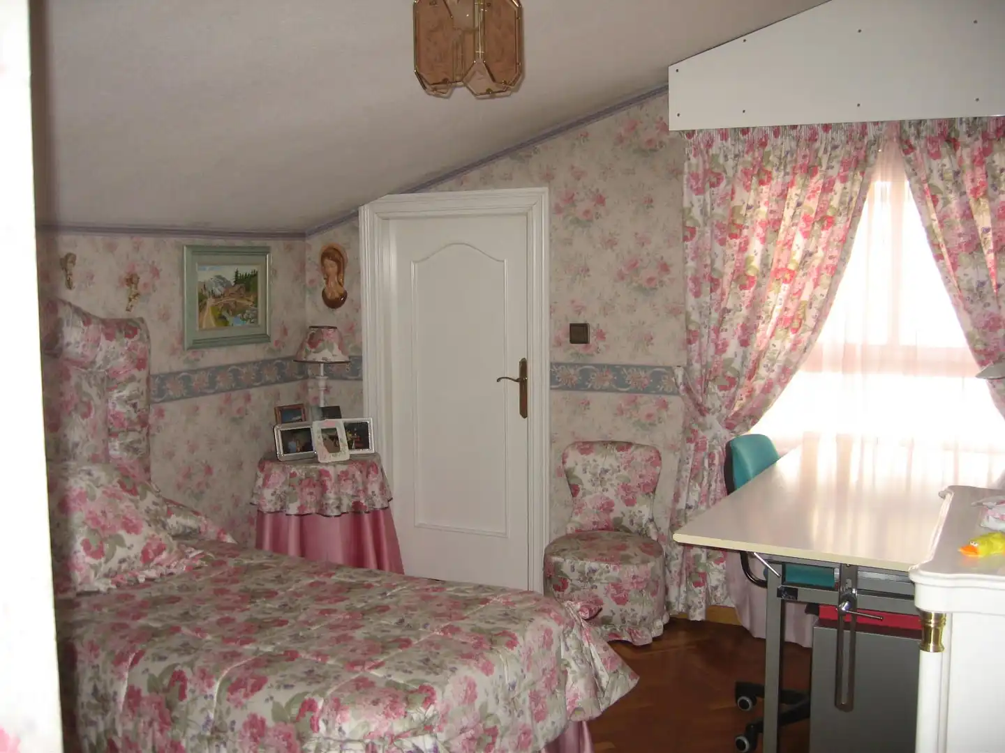 Schlafzimmer von Maisonette zum Verkauf in Albacete mit Klimaanlage, Heizung und Parkett