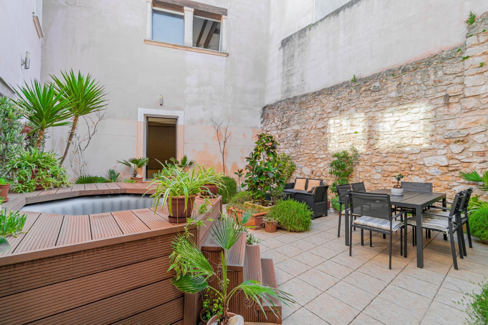 Terrassa de Casa adosada en venda en Santanyí amb Calefacció, Jardí privat i Terrassa