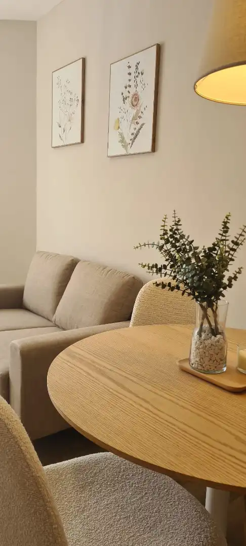 Wohnzimmer von Wohnung zum Verkauf in Mataró mit Klimaanlage, Parkett und Abstellraum