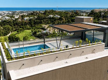 Attique avec balcon à vendre à La Quinta