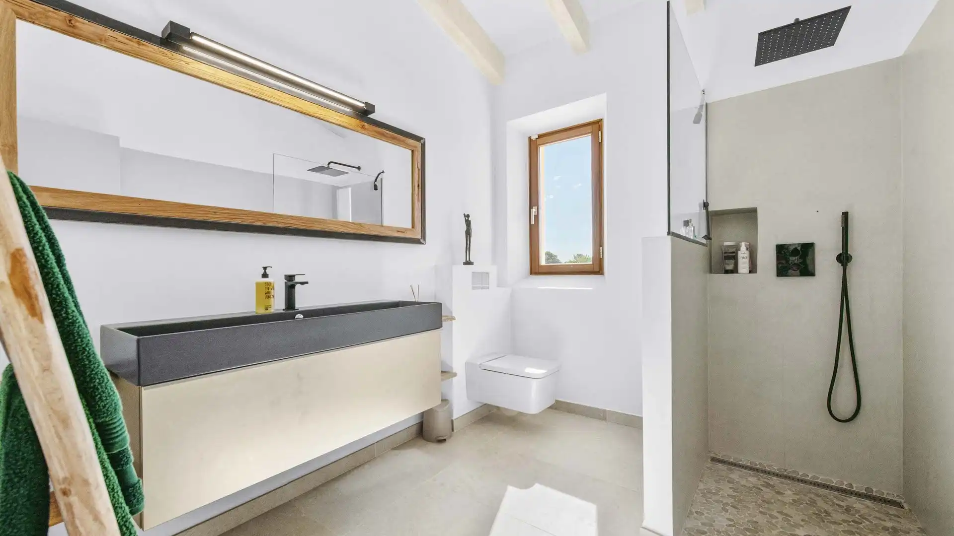 Bathroom of Country homes for sale in Ses Salines  with Air Conditioner, Heating and Terrace