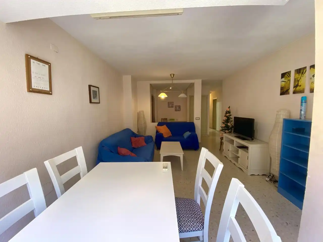 Wohnzimmer von Wohnung zur Miete in Valencia mit Möbliert
