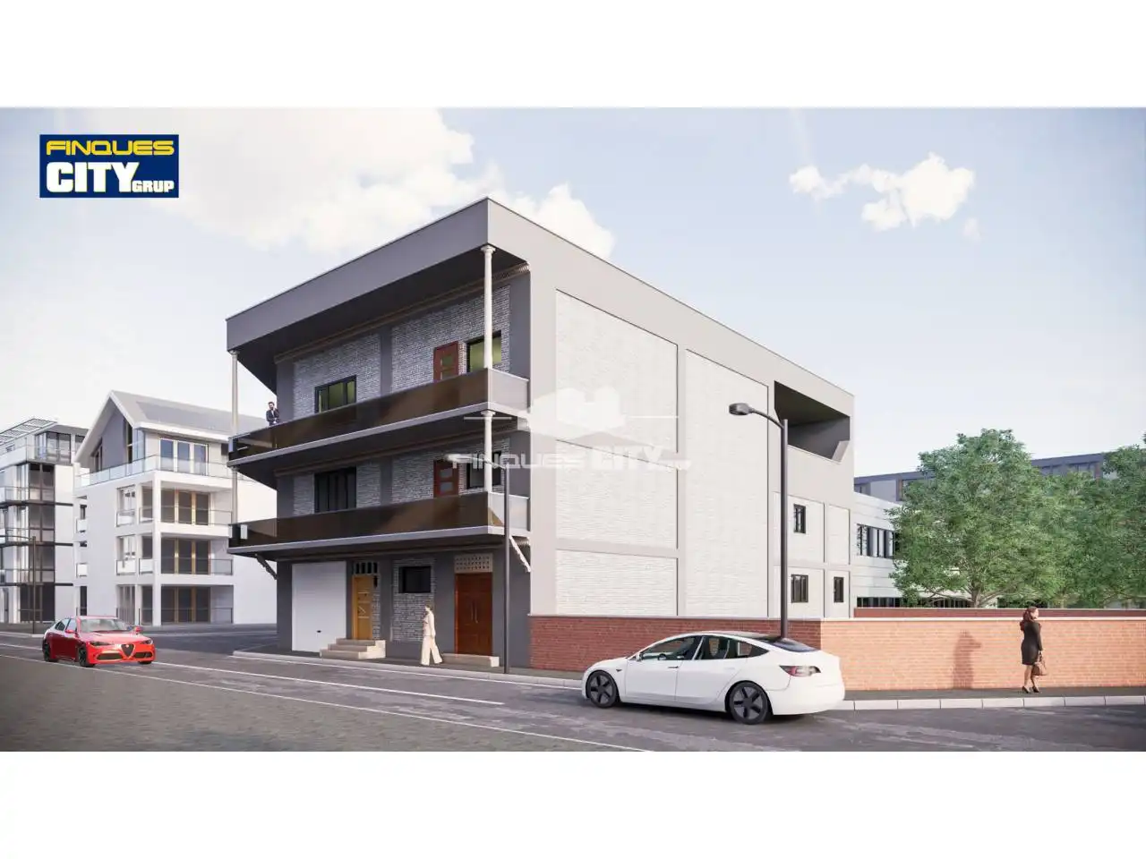 Vista exterior de Edificio en venta en Pineda de Mar