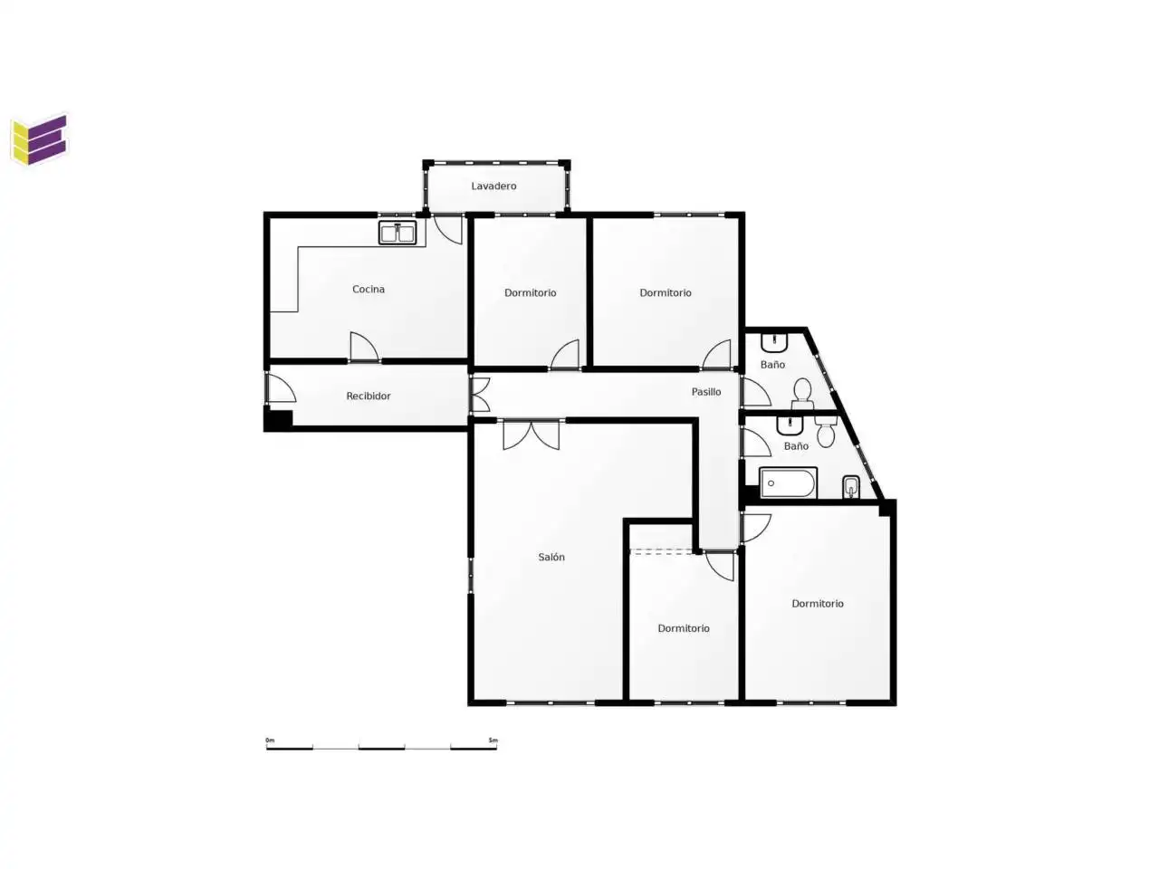 Appartamento con terrazza in vendita a Calle Valiña 12, imagen 28