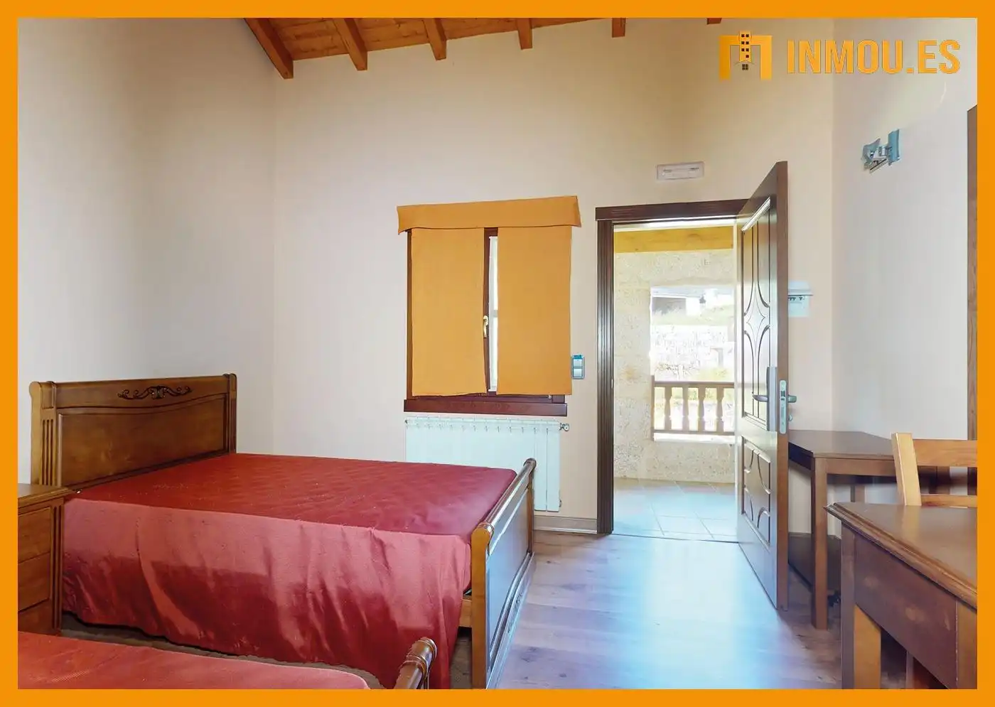 Schlafzimmer von Haus oder Chalet zum Verkauf in O Irixo mit Heizung