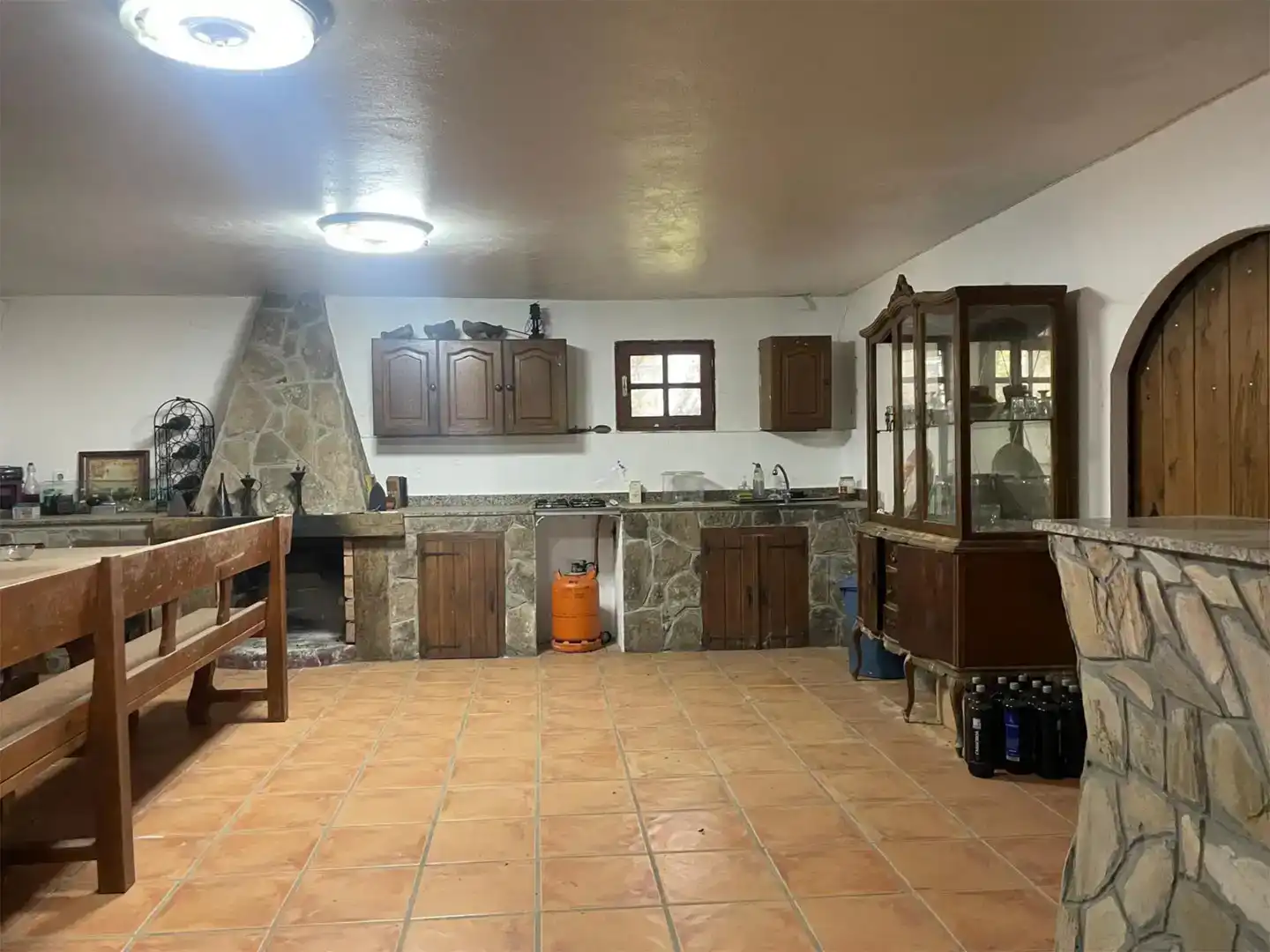 Cuina de Casa o xalet en venda en Petín amb Jardí privat, Parquet i Traster