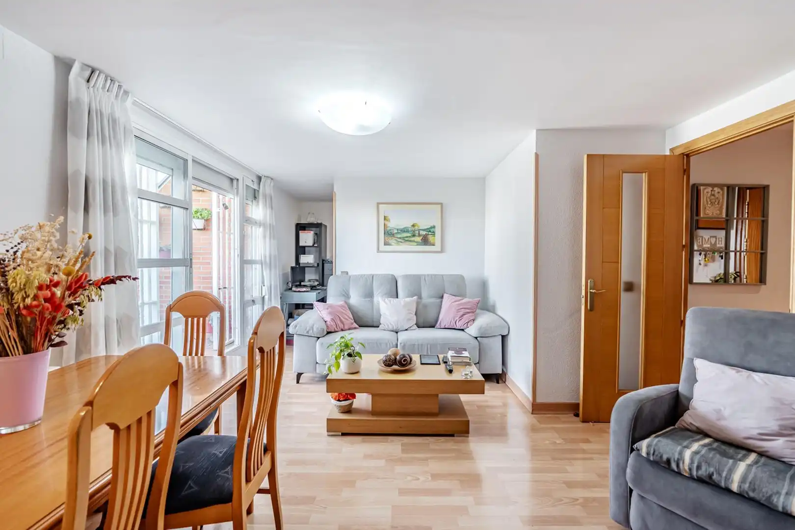 Sala de estar de Ático en venta en Madrid con Aire acondicionado, Calefacción y Terraza
