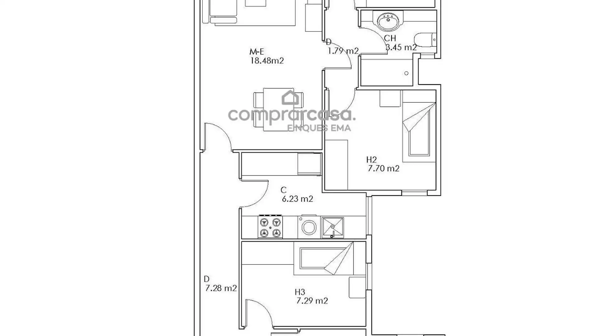 Flat for sale in Calle d'Aragó, Sagrada Família, Eixample