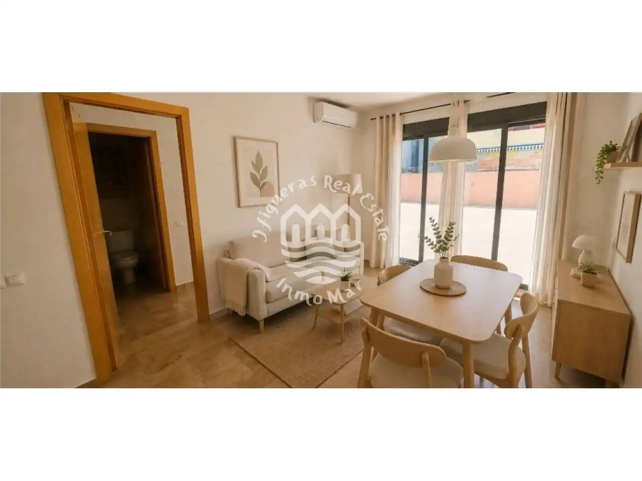 Bedroom of Flat for sale in Terrassa  with Air Conditioner, Heating and Private garden
