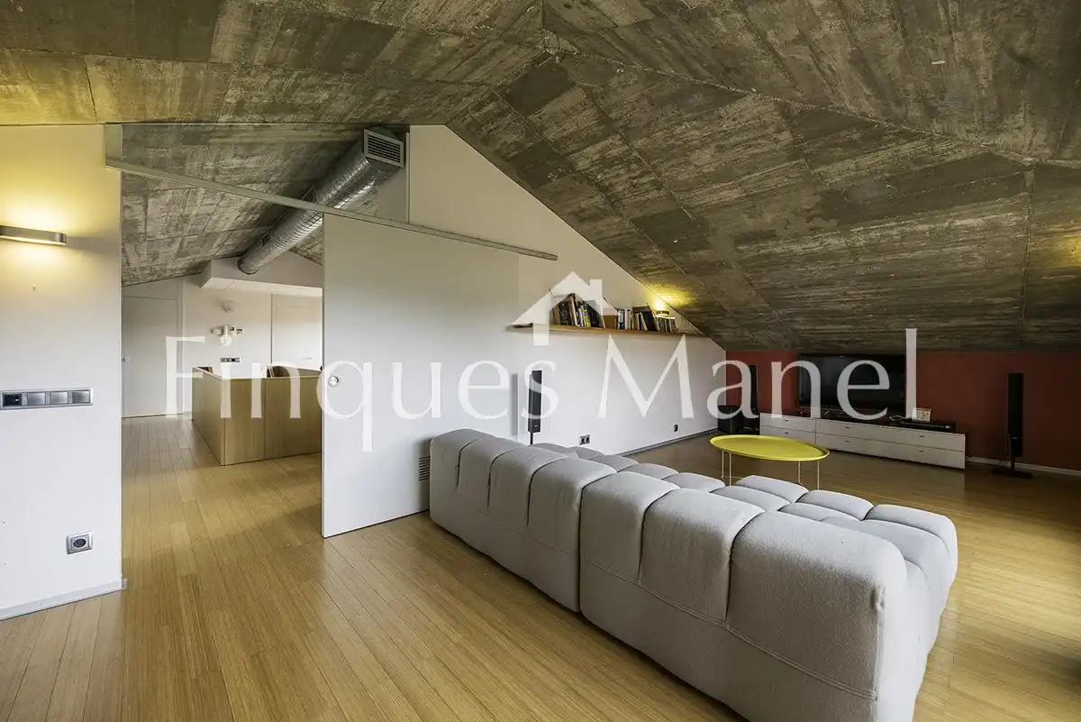 Sala d'estar de Pis en venda en Olot amb Aire condicionat i Terrassa