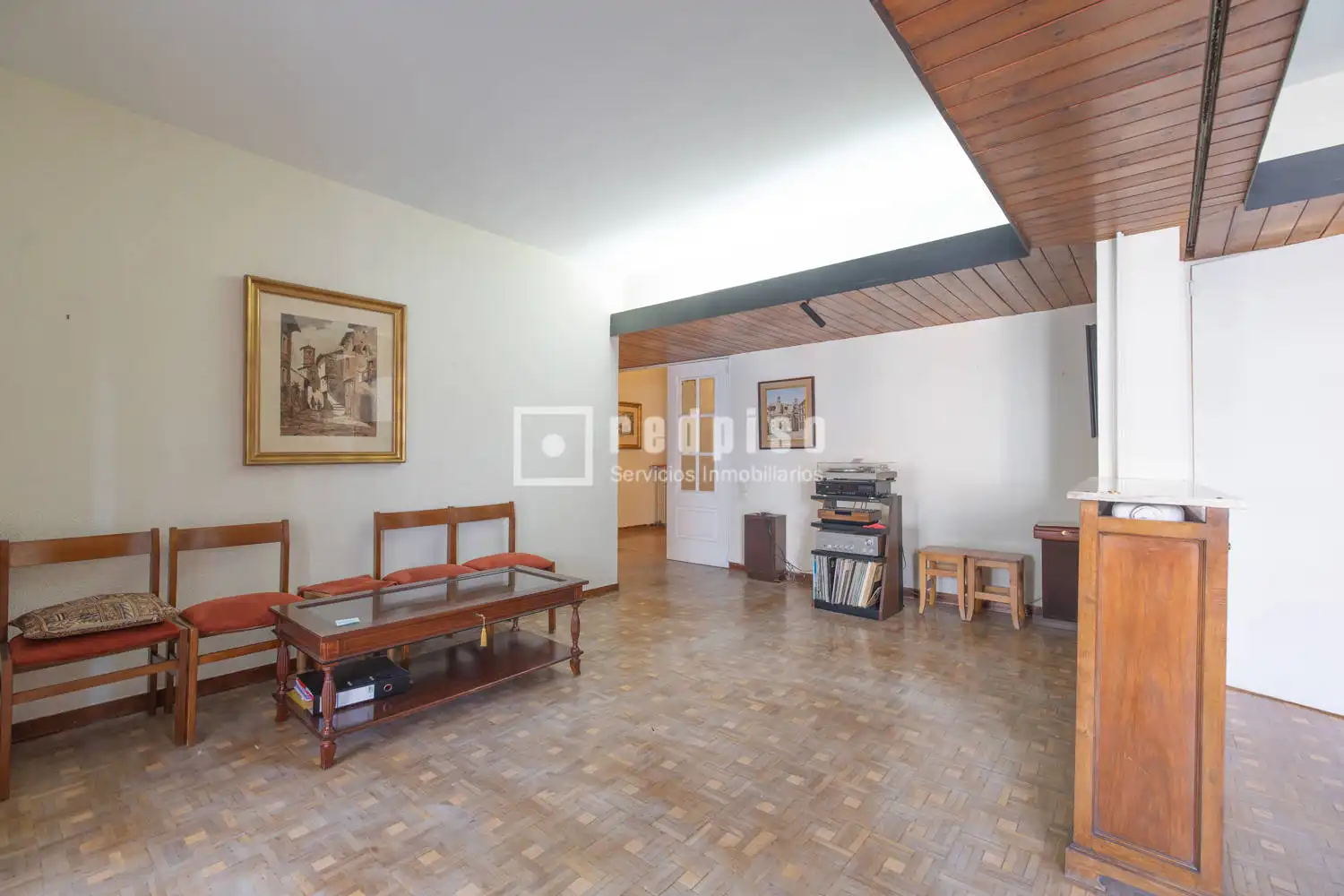 Wohnzimmer von Wohnung zum Verkauf in Madrid mit Klimaanlage, Heizung und Terrasse